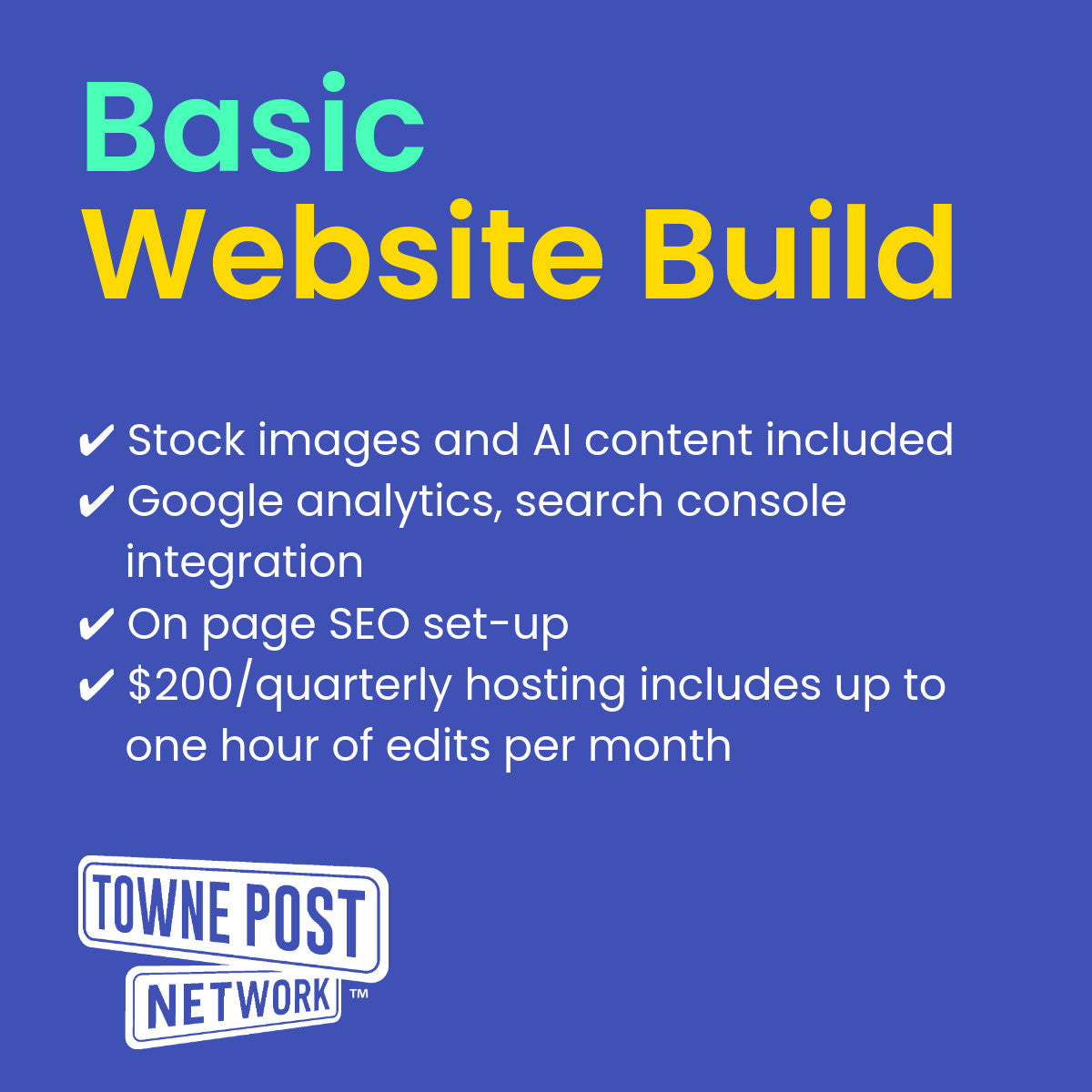 Basic Website Build