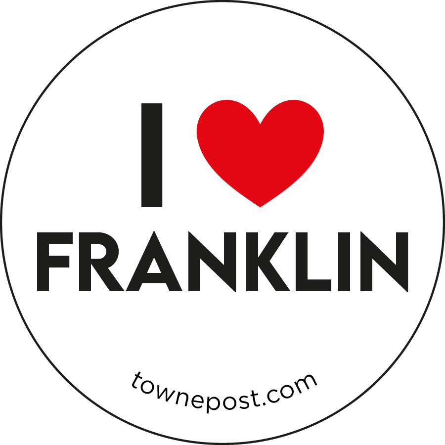 I Love Franklin Stickers