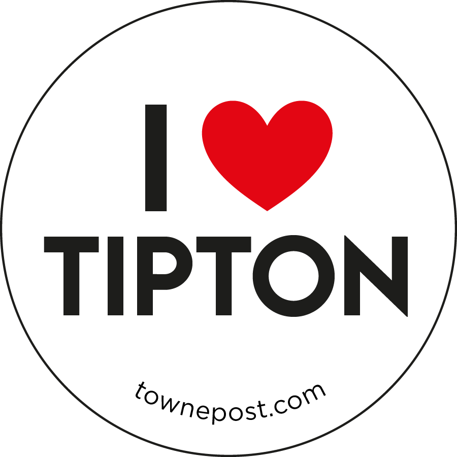 I Love Tipton Stickers