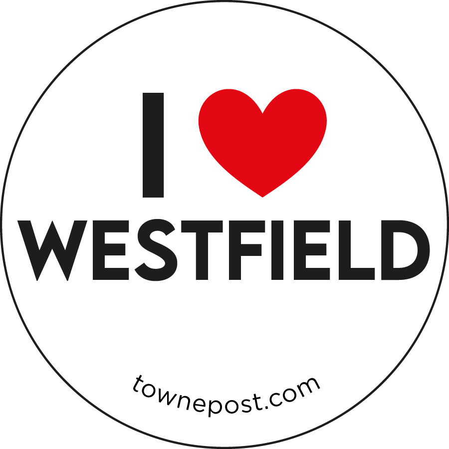 I Love Westfield Sticker